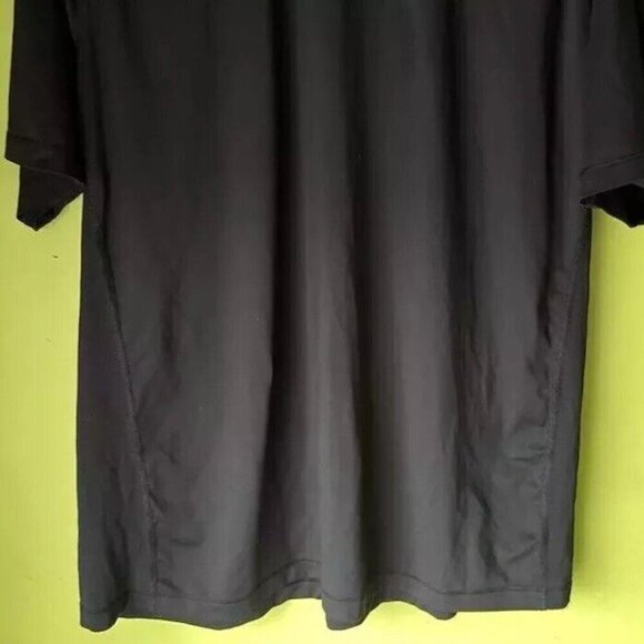 Champion Mens T Shirt Size XL Red Sunset Logo Graphic Tee Short Sleeve Green - Picture 3 of 16